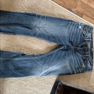 Men’s Silver jeans, 32 length